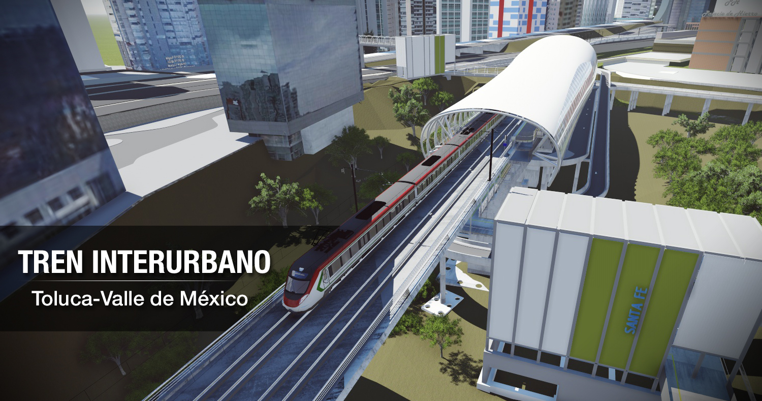 Trabajamos en la construcción del Tren interurbano Ciudad de México – Toluca